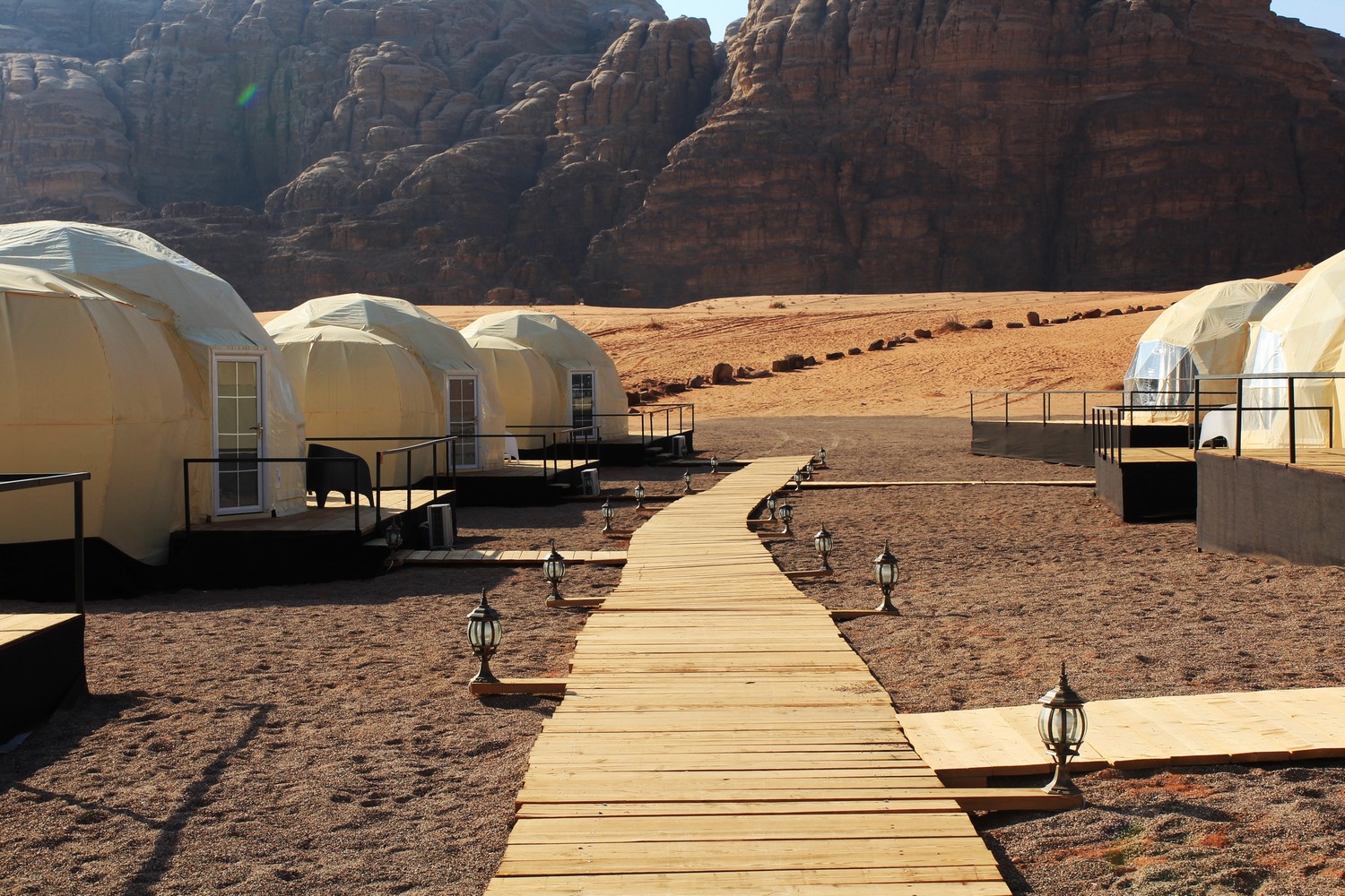 Wadi Rum Luxury Desert Camp in Jordan Mazayen Rum Camp Domes