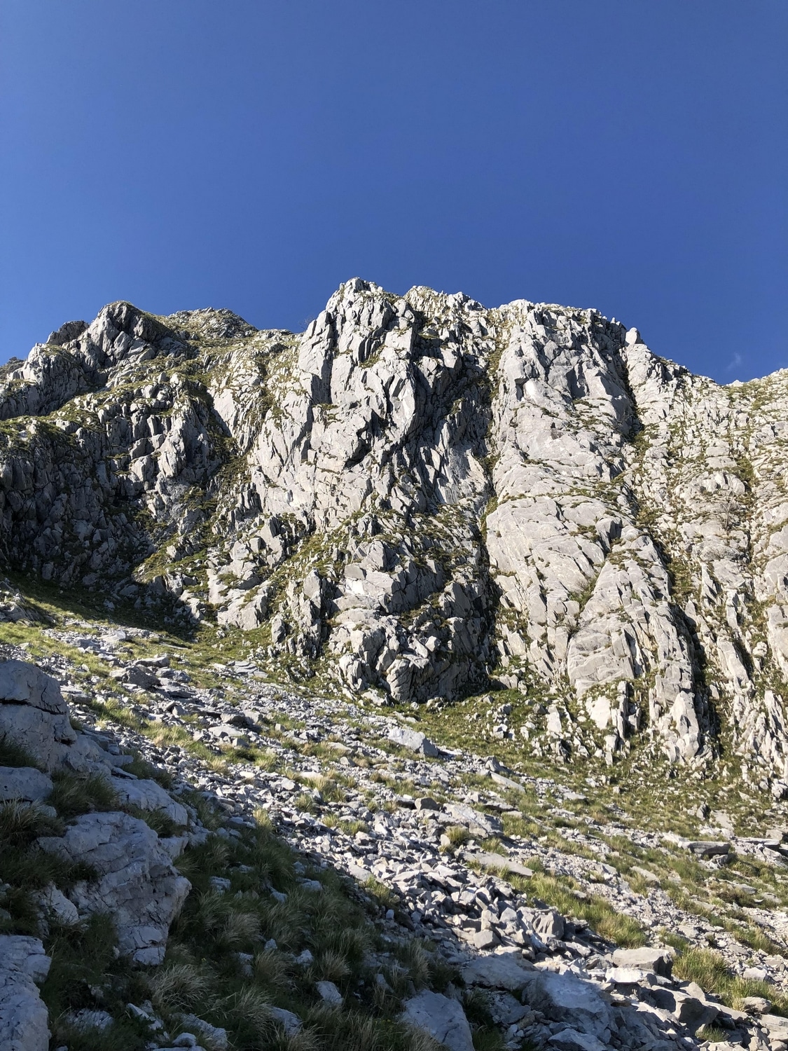 Schienale dell'Aasino Apuan Alps