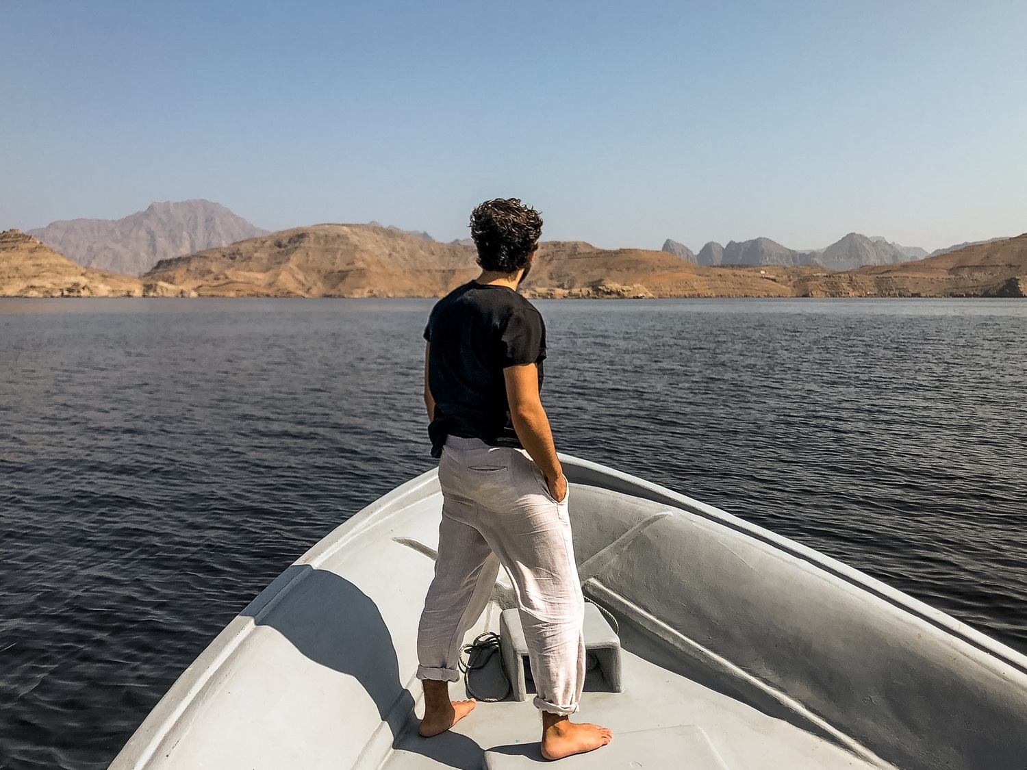 Musandam Fjords Oman Khasab Dhow Cruise