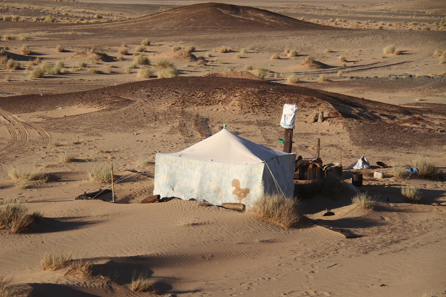 Mauritania Sahara Desert Nomads Camp
