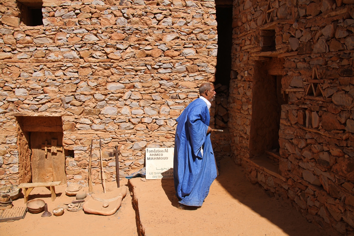 Chinguetti Mauritania Sahara Desert Library