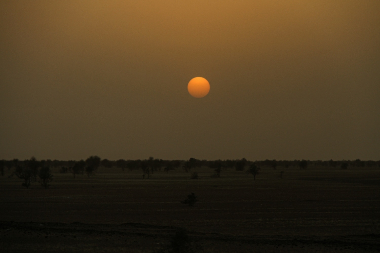Mauritania Sahara Deser Sunset