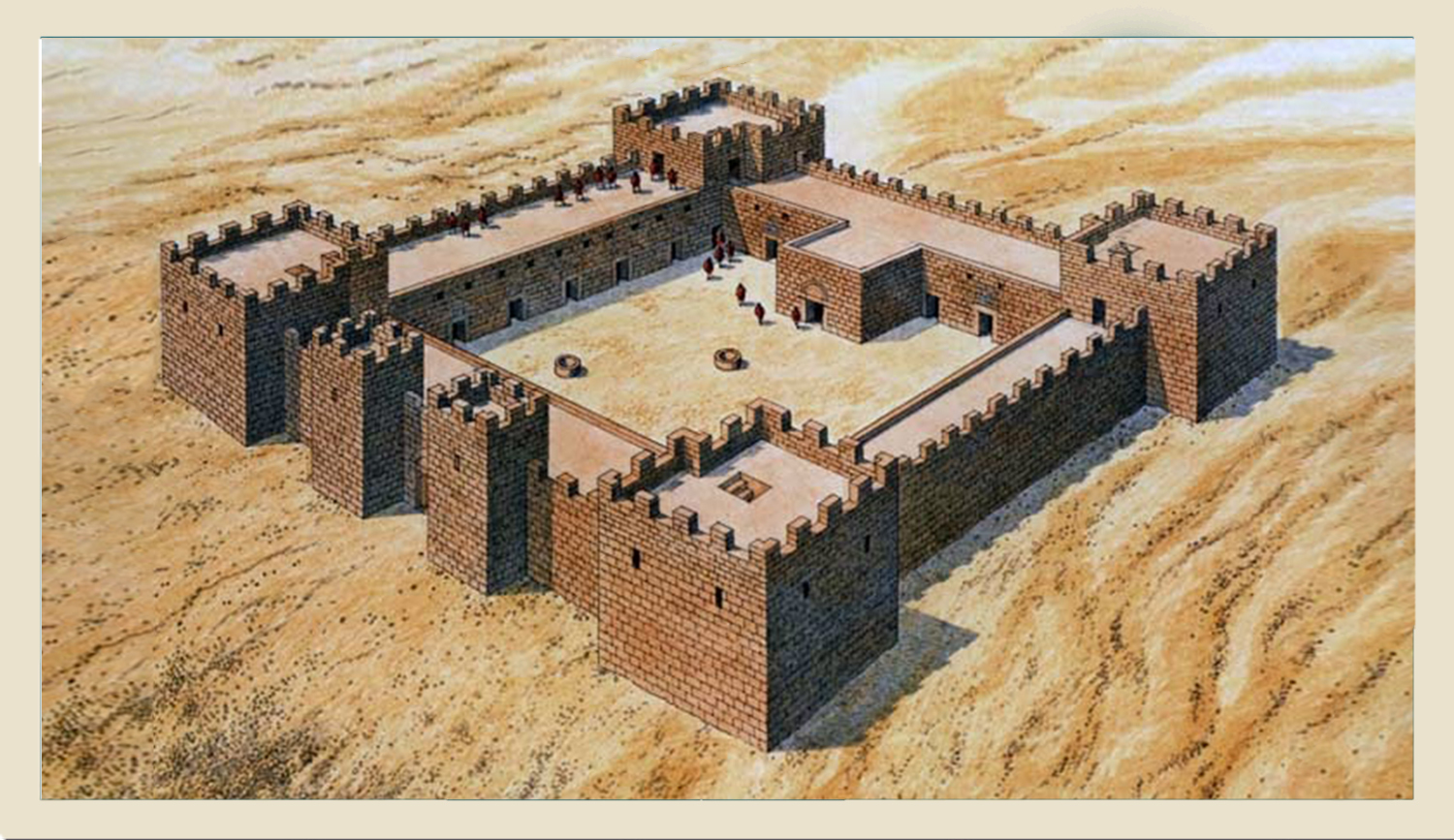 Qasr Bshir Roman Fortress